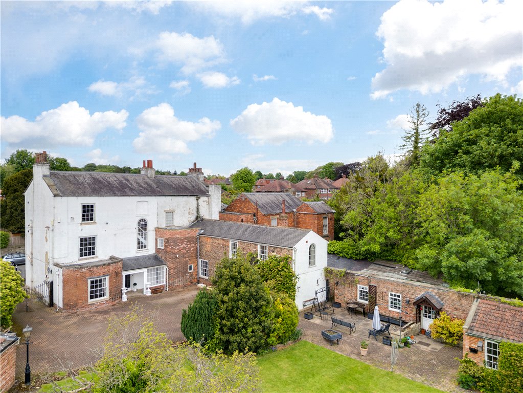 RARE GEORGIAN PROPERTY WITH EXTENSIVE POTENTIAL LAUNCHED FOR SALE IN KNARESBOROUGH